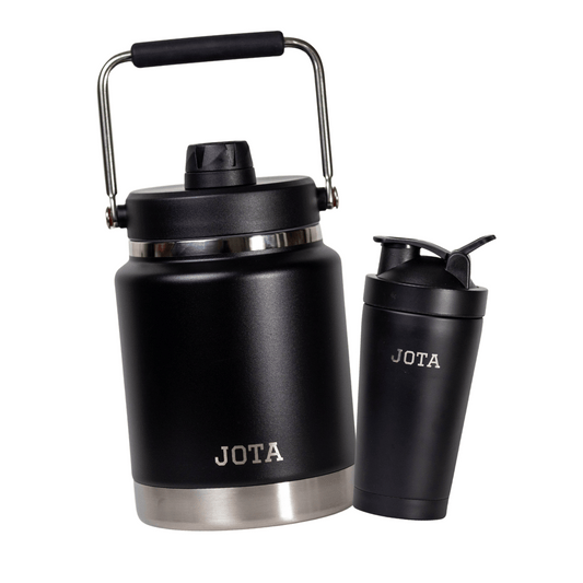Gym pack JOTA | botella 1.9L + shaker 500ml