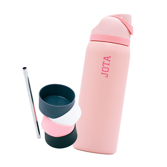 Botella JOTA Bella + Base de Silicona (bombilla metalica de REGALO)
