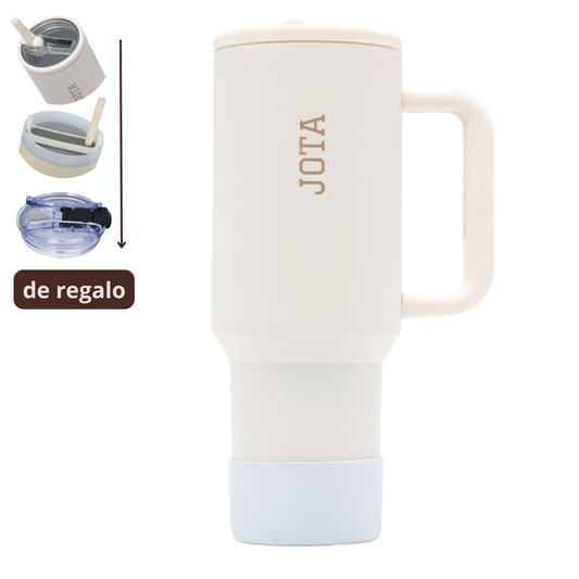 PACK | Mug 1200ml + base de silicona (2 Tapas de Regalo🎁)