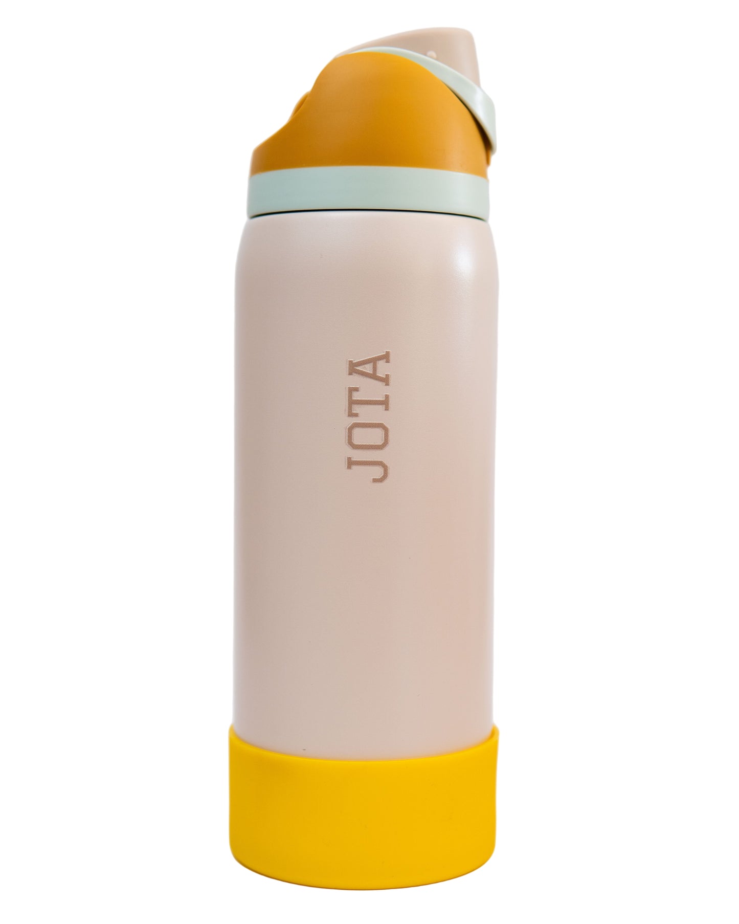 Botella JOTA Bella + Base de Silicona + Bombilla metalica de REGALO 🎁