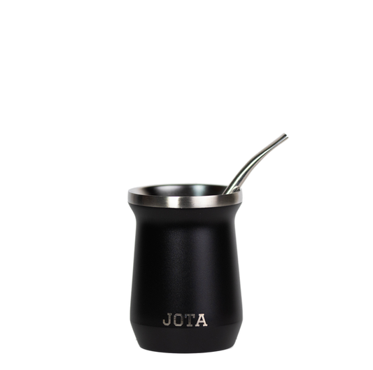 Mate termico JOTA 236ml fondo blanco
